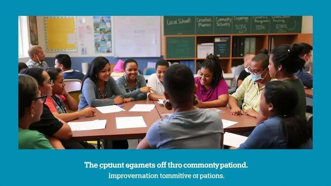 Community involvement in public school improvement