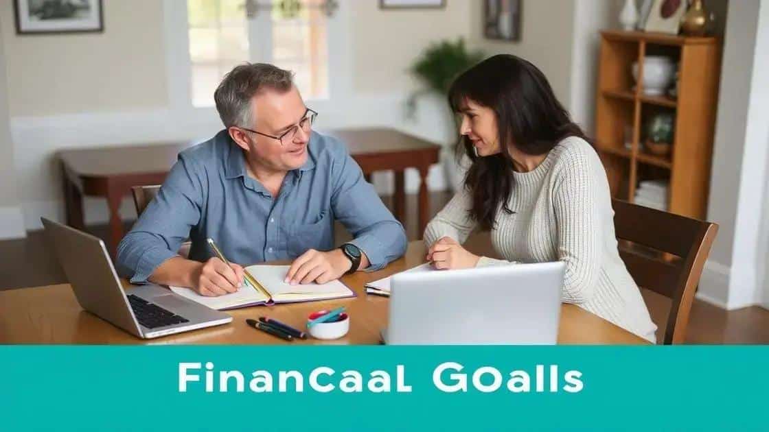 How to set financial goals together