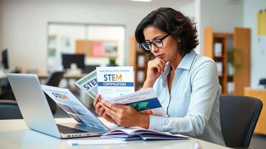 How to choose the right STEM certification