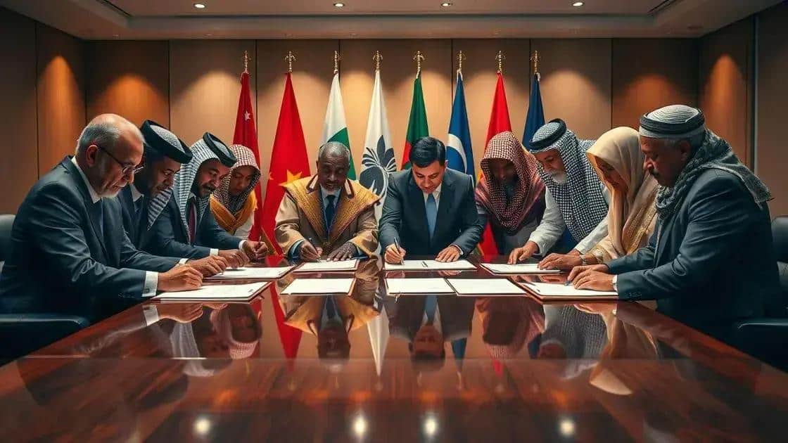 Recent diplomatic agreements and their impacts