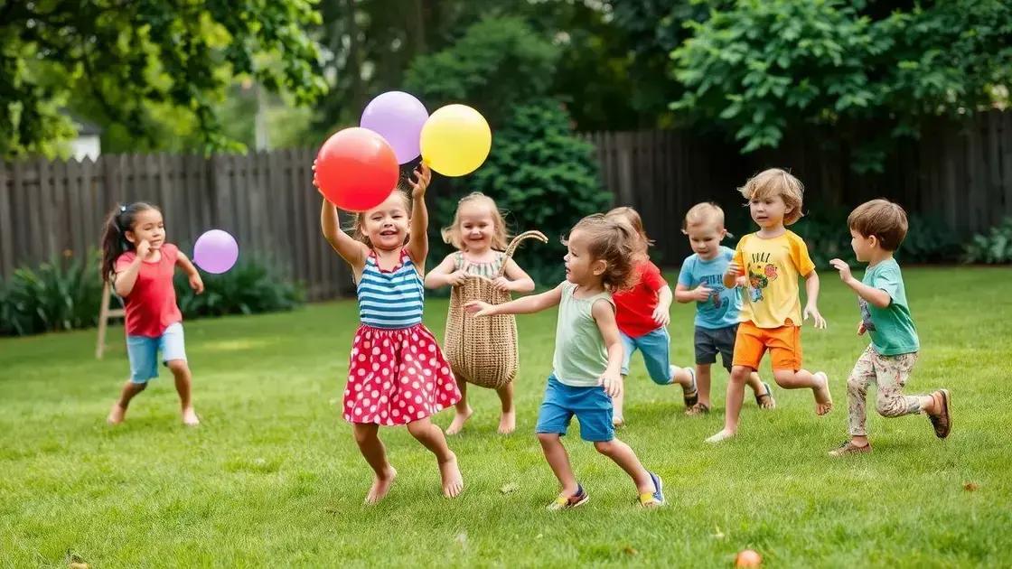 Fun backyard games for kids