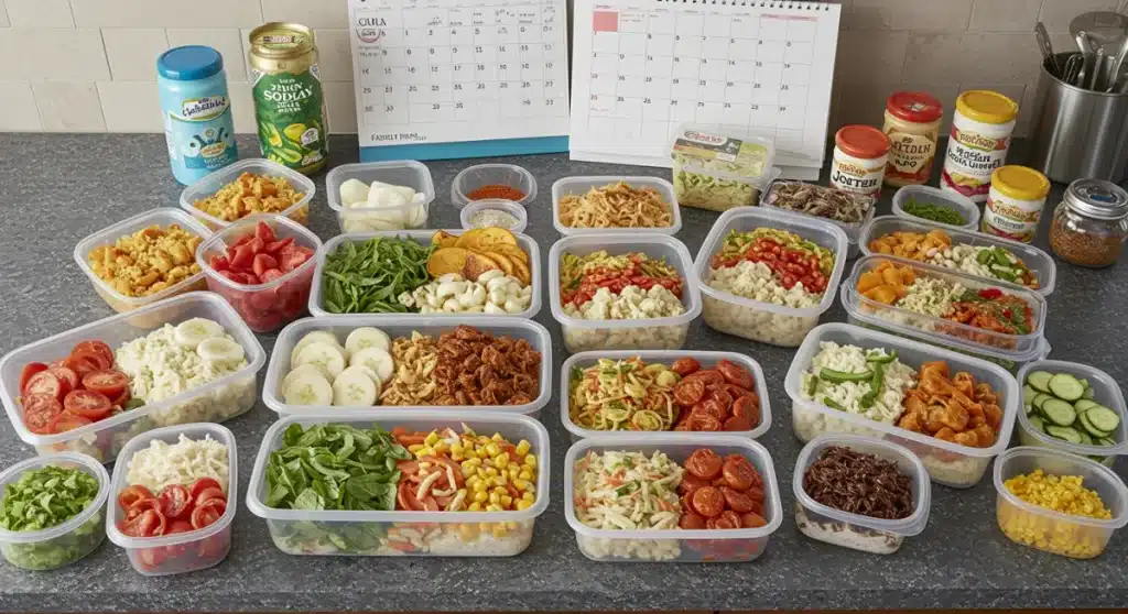 Batch Cooking for Beginners: 5 Days of Meals in 2 Hours for Families